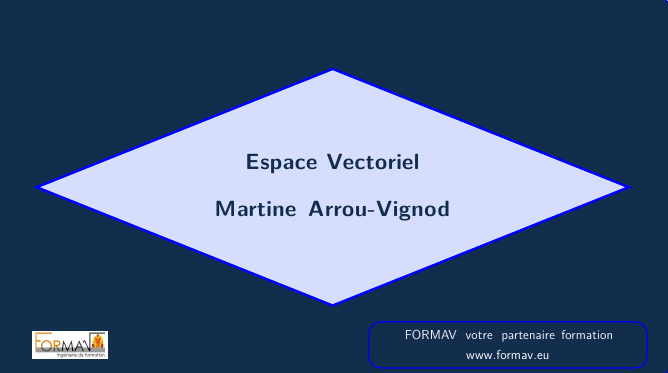 espaces vectoriels