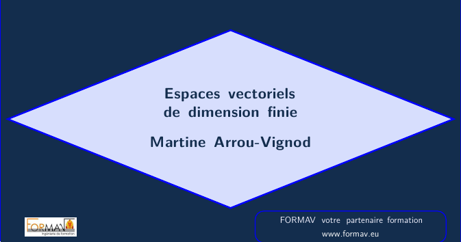 espaces vectoriels de dimension finie